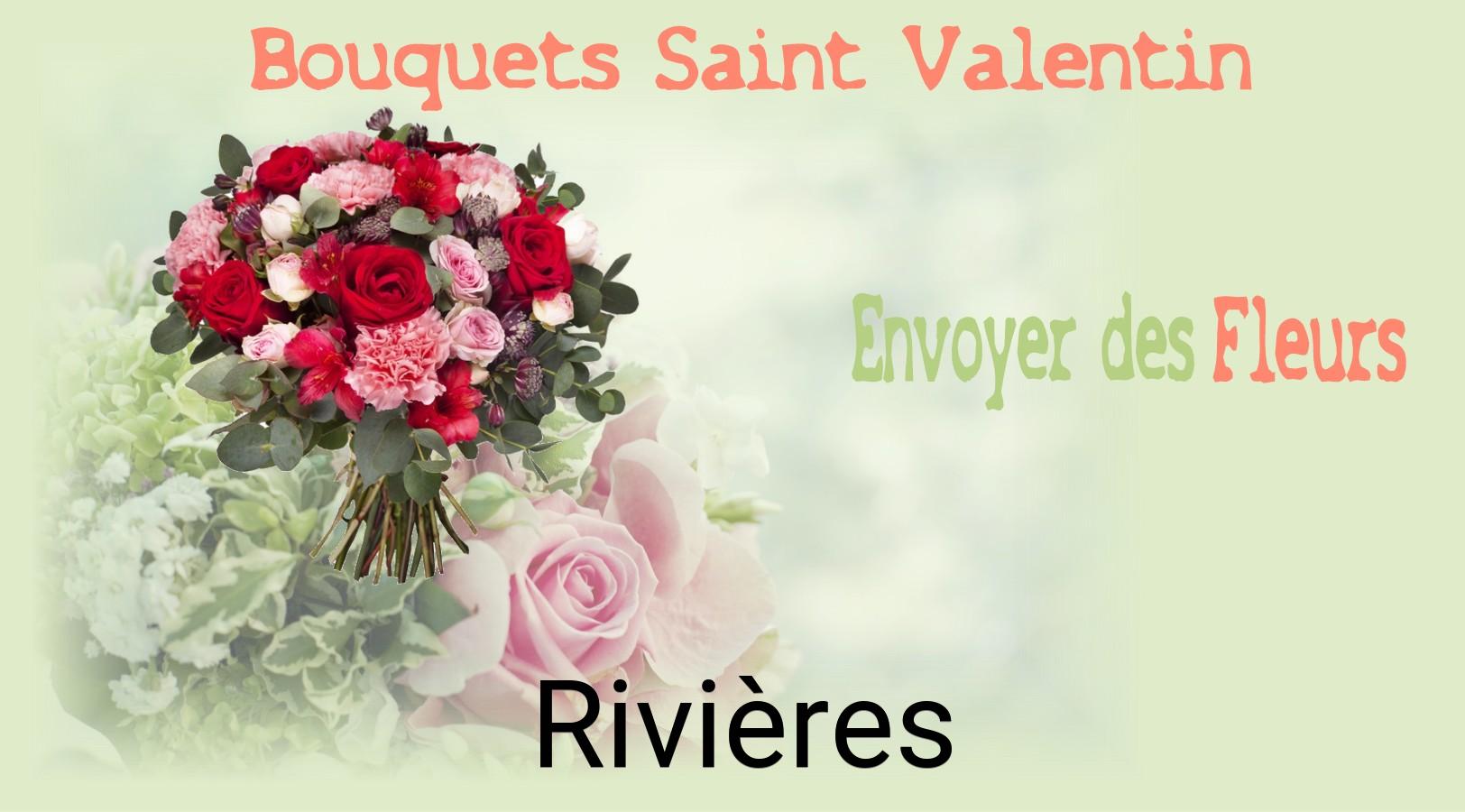 Roses de Saint-Valentin livrées à Rivières